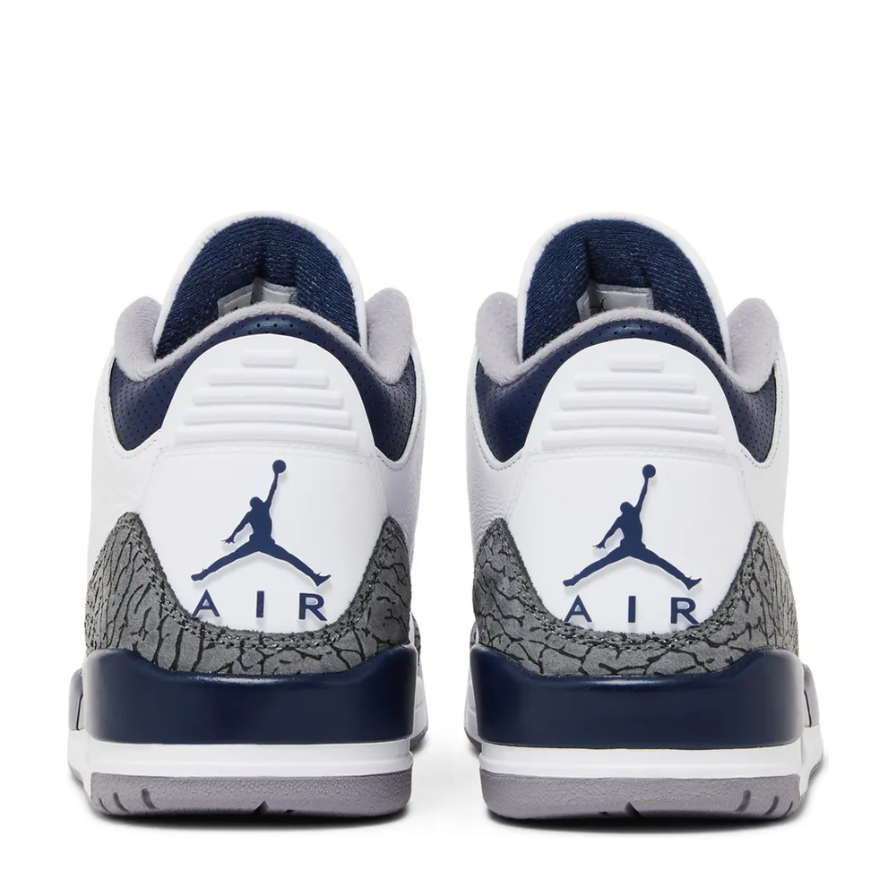 Air Jordan 3 Retro 'Midnight Navy' sneaker, alternate view 6