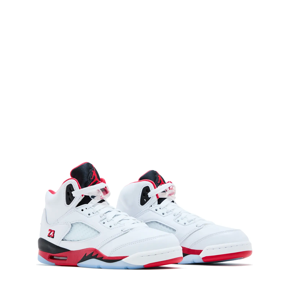 Air Jordan 5 Retro OG (GS) 'Fire Red' sneaker, alternate view 8