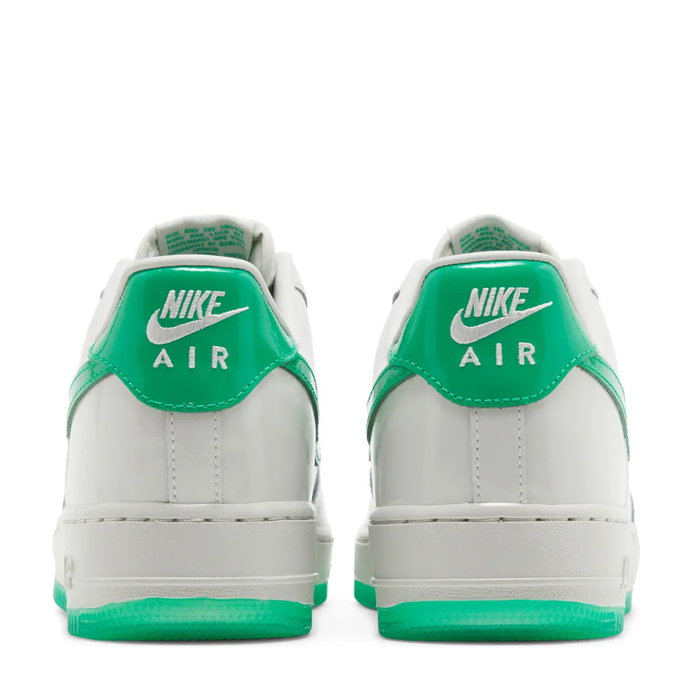 Nike Air Force 1 '07 Premium 'Platinum Tint Stadium Green' sneaker, alternate view 8