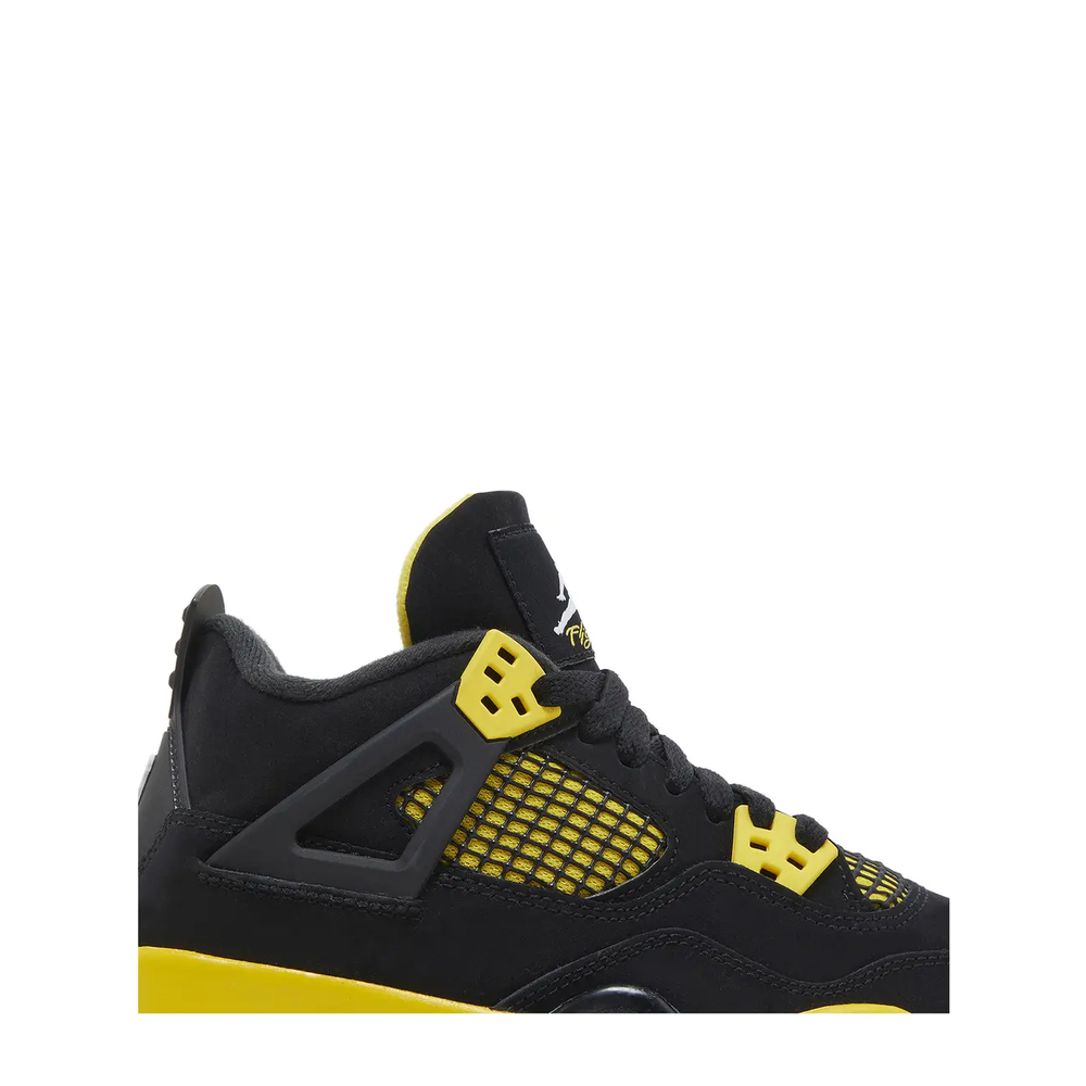 Air Jordan 4 Retro (GS) 'Thunder' sneaker, alternate view 5