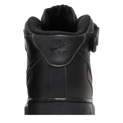 Nike Air Force 1 Mid (GS) 'Black' sneaker, alternate view 9