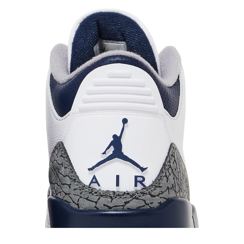 Air Jordan 3 Retro 'Midnight Navy' sneaker, alternate view 7
