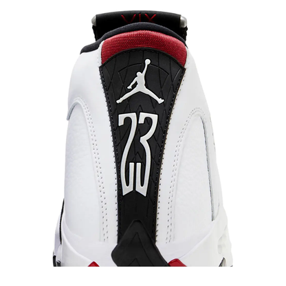 Air Jordan 14 Retro 'Black Toe' sneaker, alternate view 9