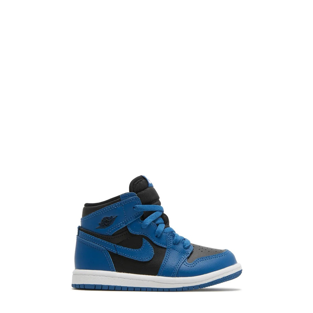 Air Jordan 1 High OG TD 'Marina Blue Black' Infant Toddler Sneaker - 55% Scale