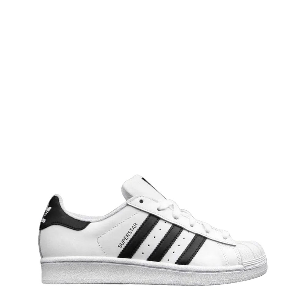 Superstar J (GS) White Black sneaker, side view