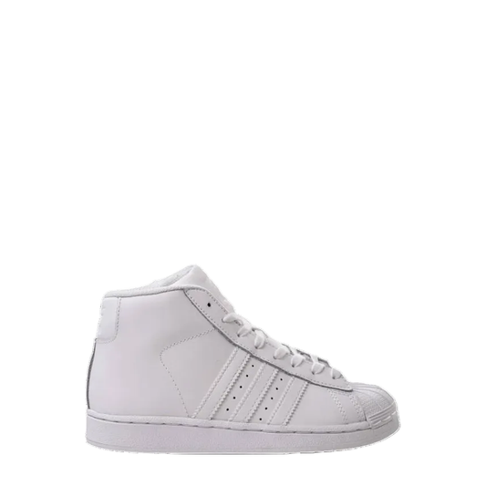 Pro Model C (PS) Triple White sneaker, side view