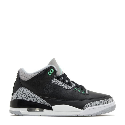 Air Jordan 3 Retro 'Green Glow' - 85% Scale