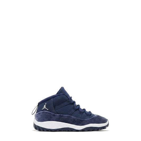 Air Jordan 11 Retro (TD) 'Midnight Navy & Metallic Silver' - 55% Scale