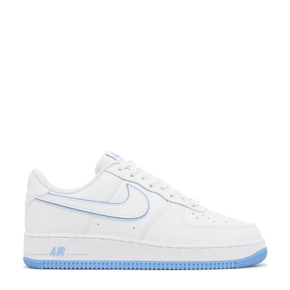 Nike Air Force 1 '07 Men's Sneaker - White University Blue (DV0788-101) - 85% Scale