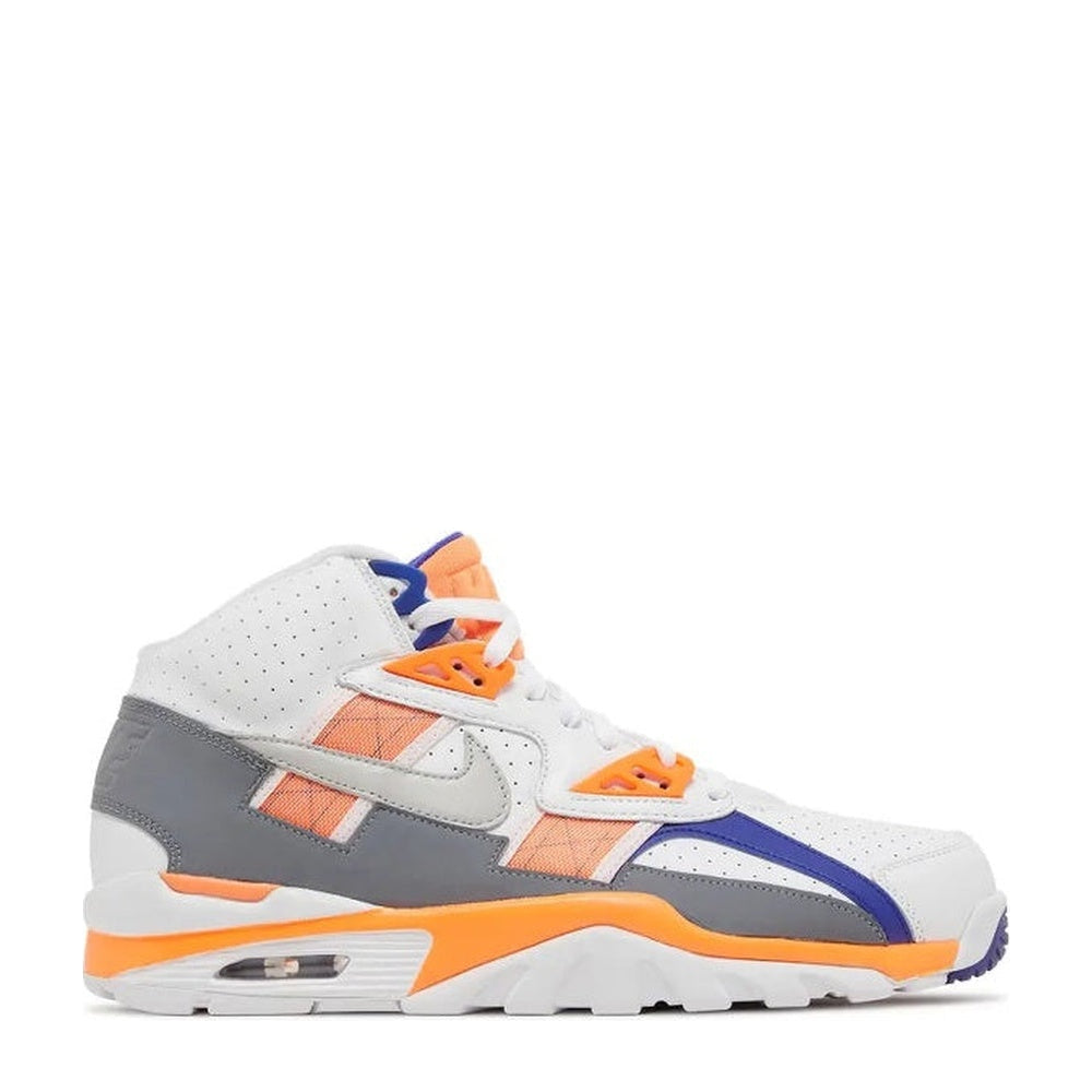 Nike Air Trainer SC High Auburn 2022 | White Grey Blue - Angle 1