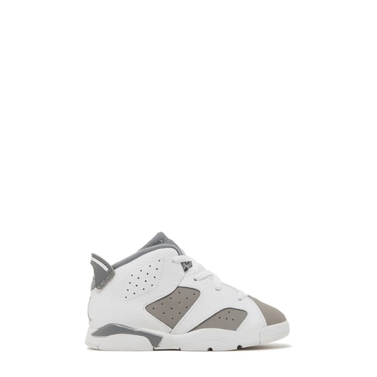 Air Jordan 6 TD 'Cool Grey' Toddler Sneakers - 55% Scale