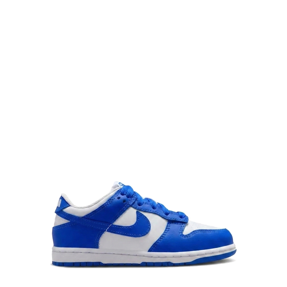 Nike Dunk Low (PS) 'White Hyper Royal' - Angle 1