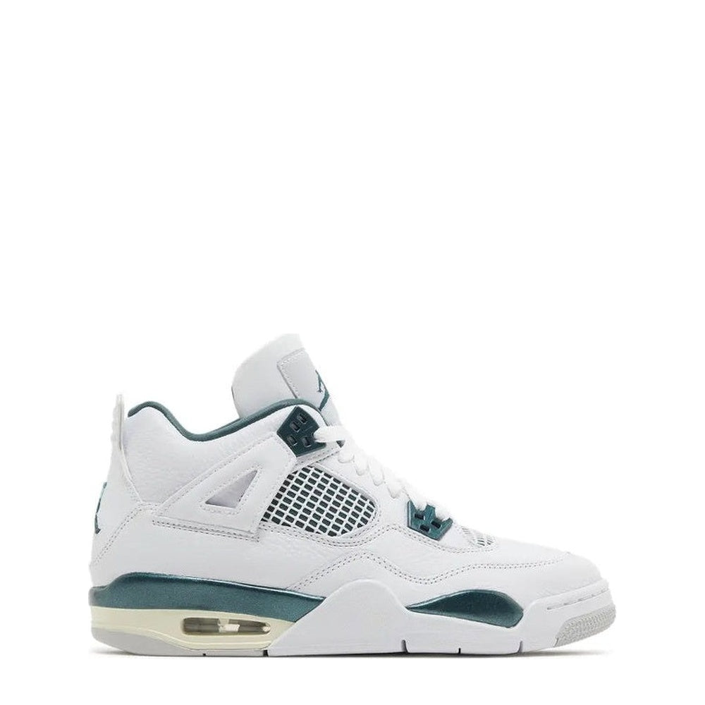 Air Jordan 4 Retro (GS) 'Oxidized Green' sneaker, side view