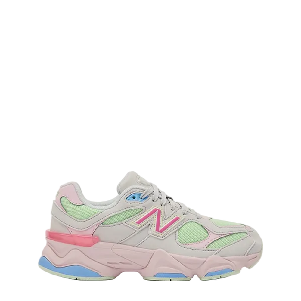 New Balance 9060 (GS) 'Grey Matter / Dragon Berry' - Angle 1