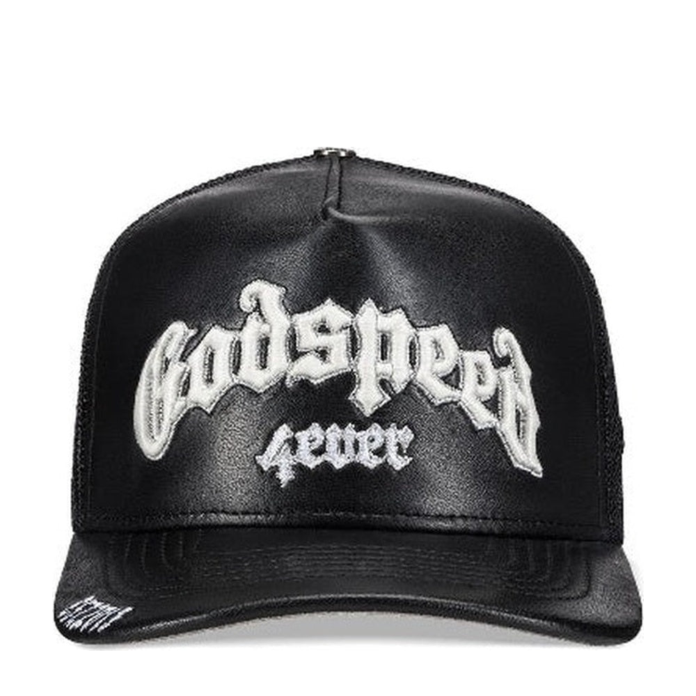Godspeed Hats 10 Forever Trucker 'Leather' - Angle 1