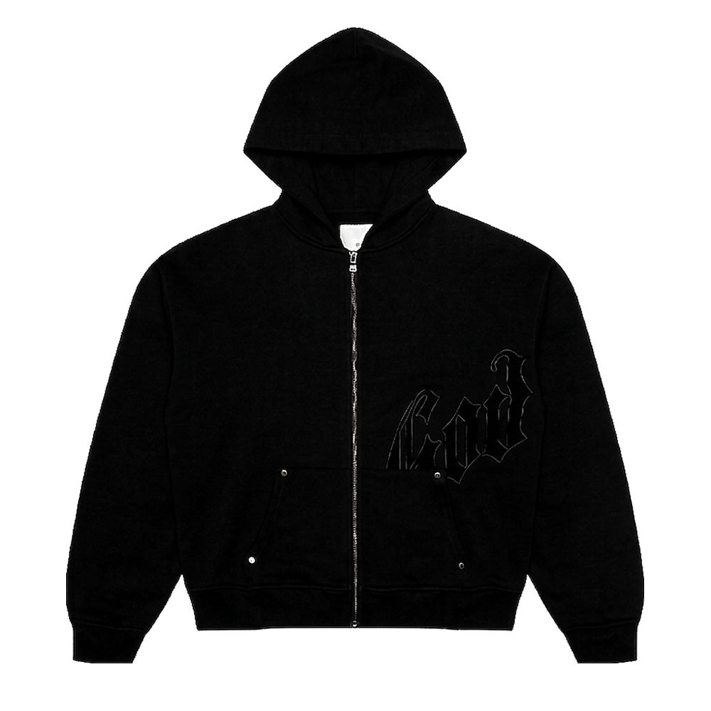 Godspeed Suit 06 OG Logo Sweats 'Double Black Boom' - Angle 1
