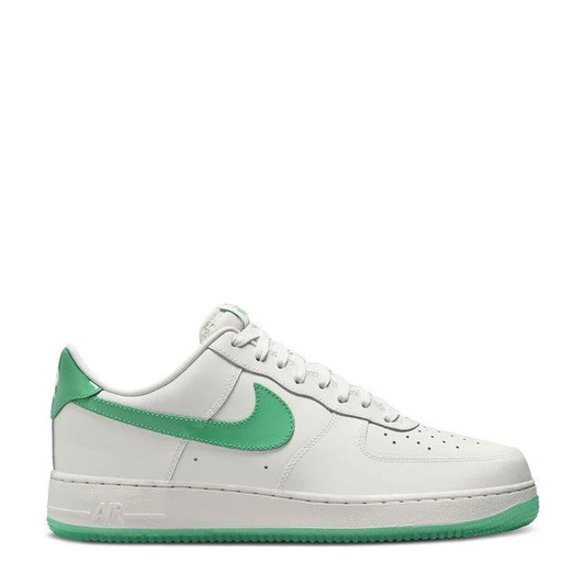 Nike Air Force 1 '07 Premium Platinum Tint Stadium Green - 85% Scale