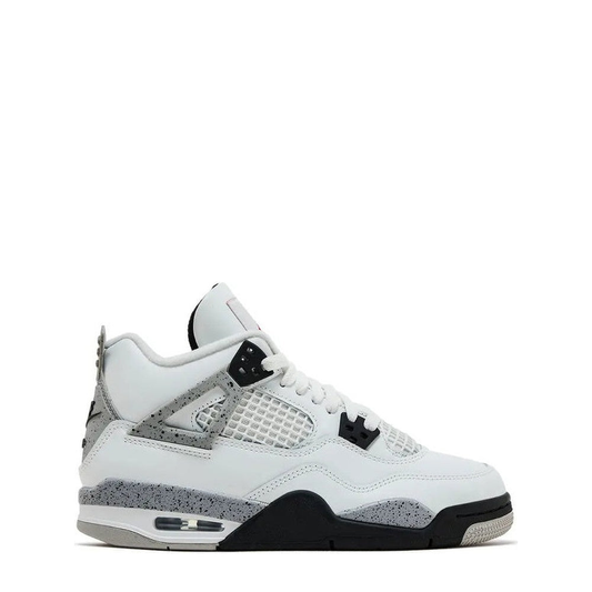 Air Jordan 4 Retro OG (GS) 'White Cement' - 75% Scale