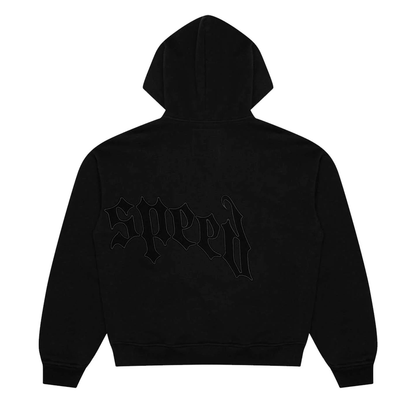 Godspeed Suit 06 OG Logo Sweats 'Double Black Boom', alternate view 2