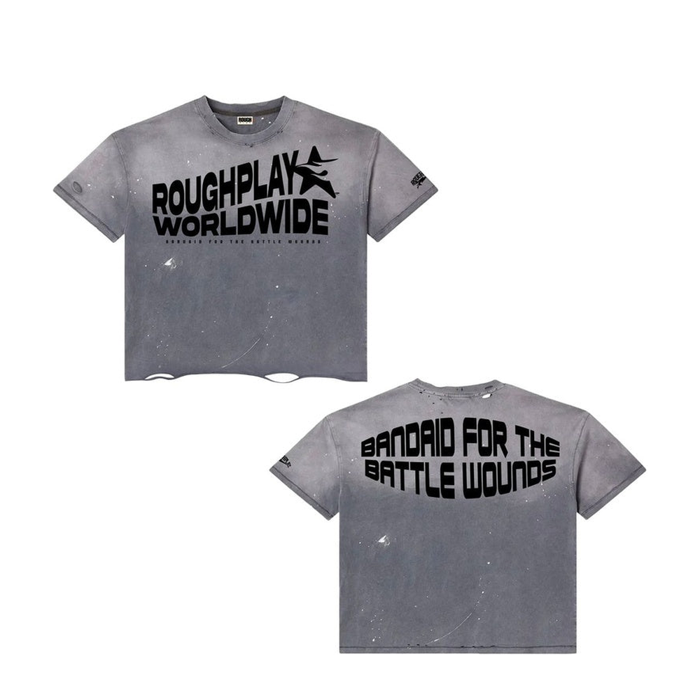 Roughplay T-Shirt 'Grey/Black' (Mens) Apparel ROUGHPLAY-01 - 85% Scale