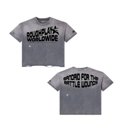 Roughplay T-Shirt 'Grey/Black' (Mens) Apparel ROUGHPLAY-01 - 85% Scale