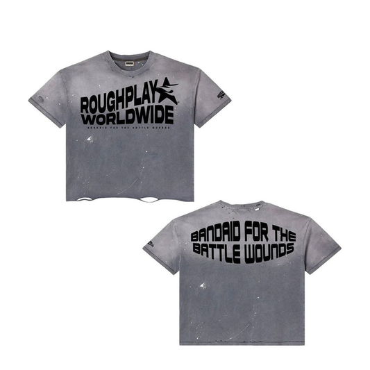Roughplay T-Shirt 'Grey/Black' (Mens) Apparel ROUGHPLAY-01 - 85% Scale
