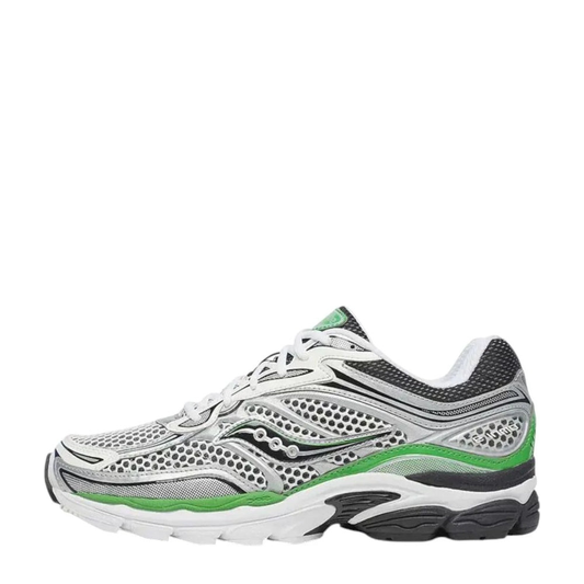 Saucony ProGrid Omni Stability Running 'Silver Green' - 85% Scale