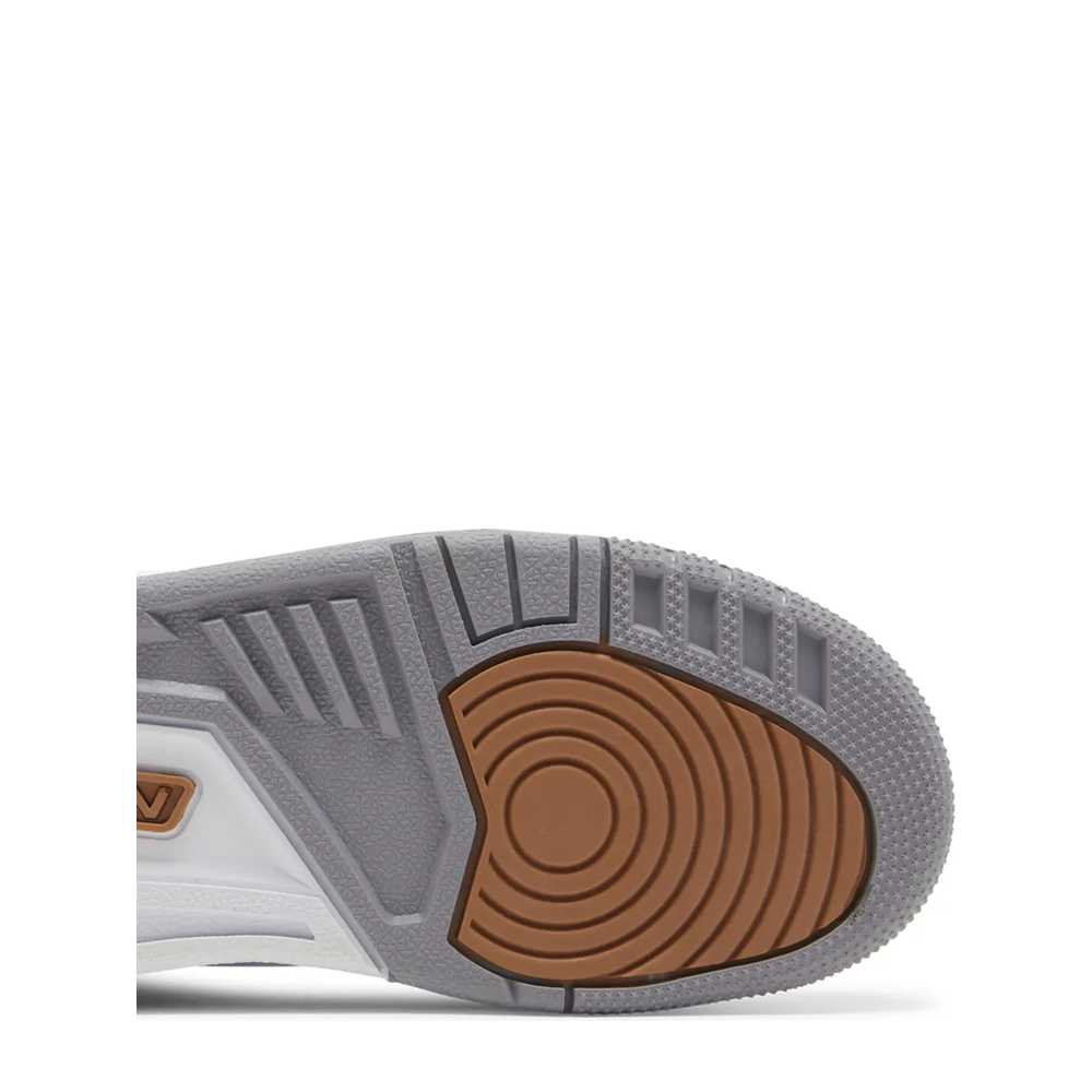 Air Jordan 3 Retro (GS) 'White Metallic Copper' sneaker, alternate view 6