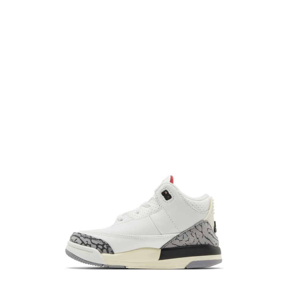 Air Jordan 3 Retro (TD) 'White Cement Reimagined' sneaker, alternate view 5