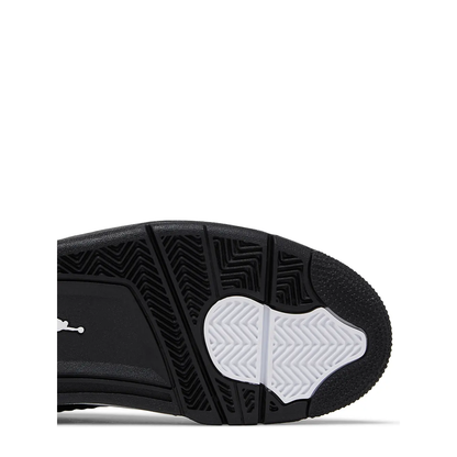 Air Jordan 4 Retro (GS) 'White Thunder' sneaker, alternate view 6