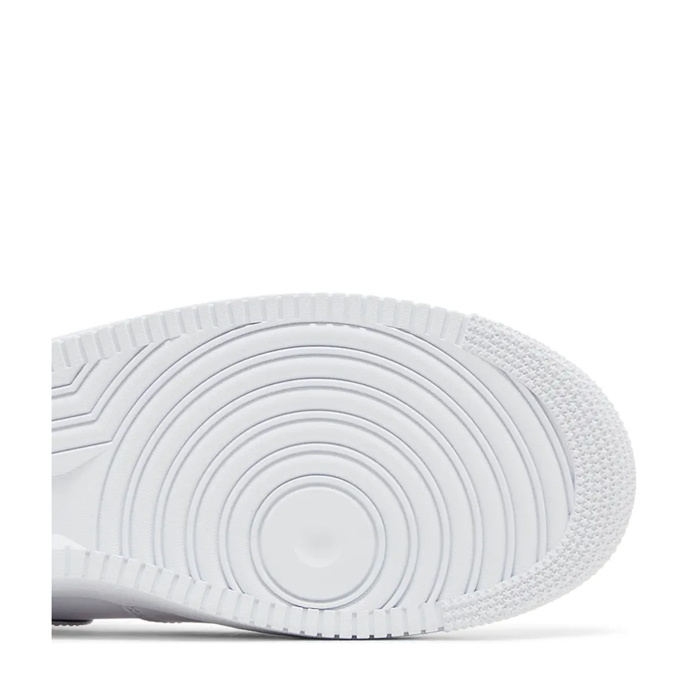 Nike Air Force 1 Mid x Supreme 'Box Logo Triple White' sneaker, alternate view 7