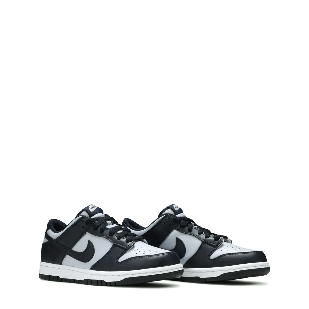 Nike Dunk Low (GS) 'Wolf Grey Dark Obsidian' sneaker, side view