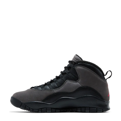 Air Jordan 10 Retro 'Shadow Gray' sneaker, alternate view 3