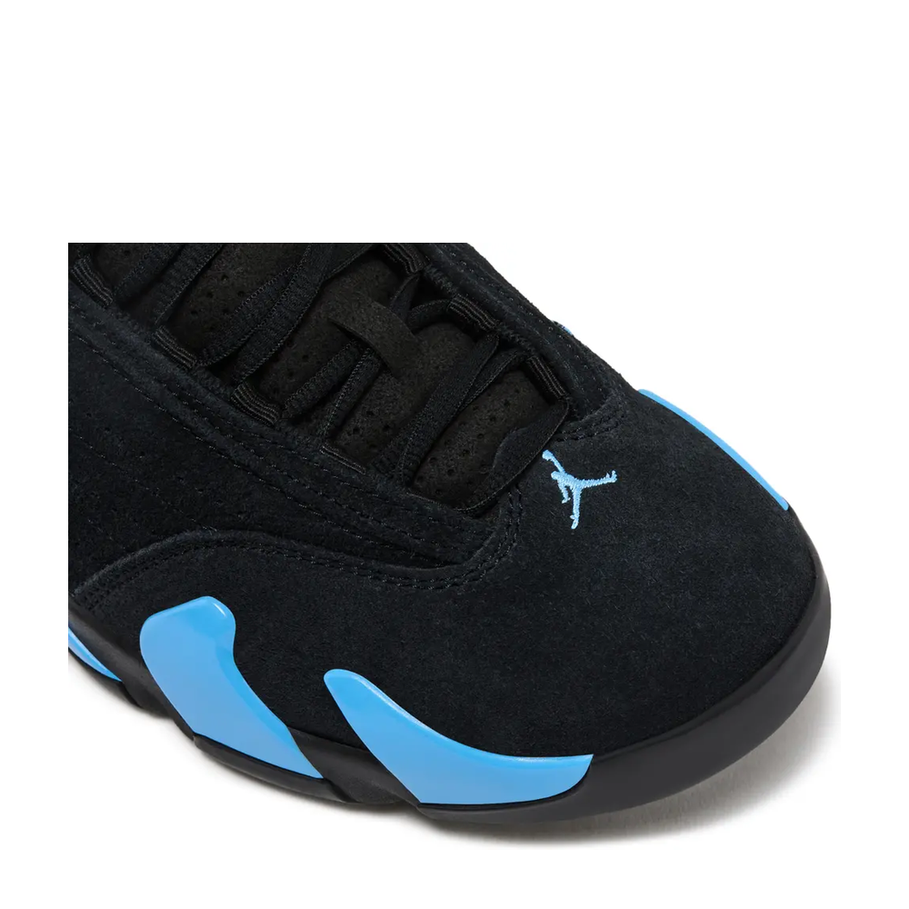 Air Jordan 14 Retro 'Black University Blue' sneaker, alternate view 11