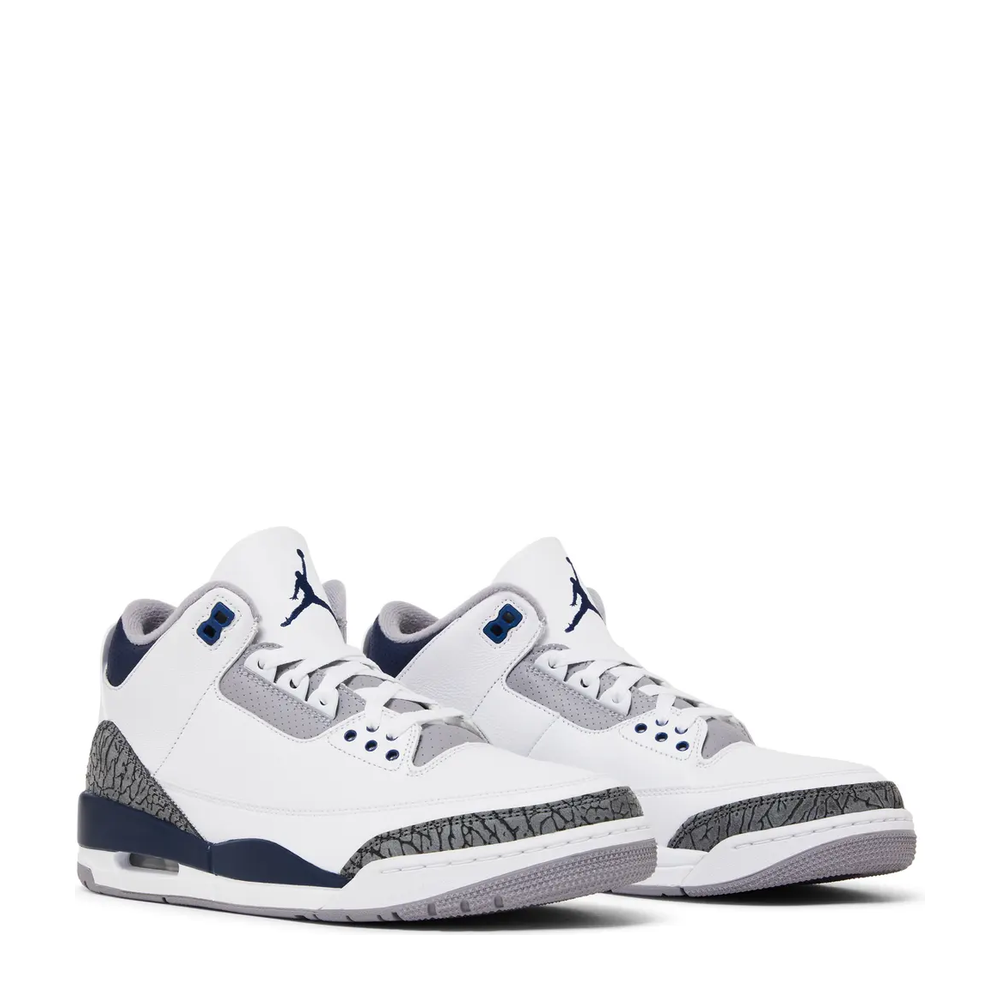 Air Jordan 3 Retro 'Midnight Navy' sneaker, alternate view 8