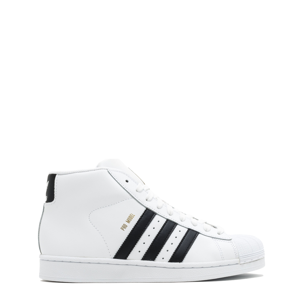 Pro Model J (GS) 'White Black' sneaker, side view