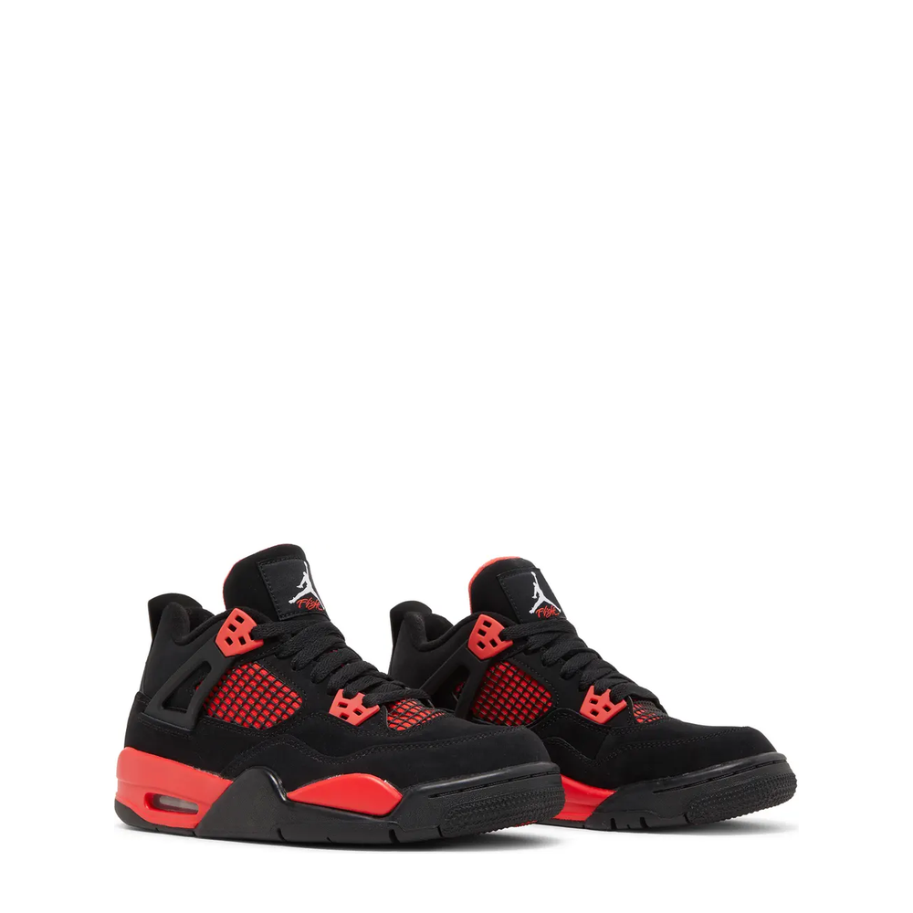 Air Jordan 4 Retro (GS) 'Red Thunder' sneaker, alternate view 8