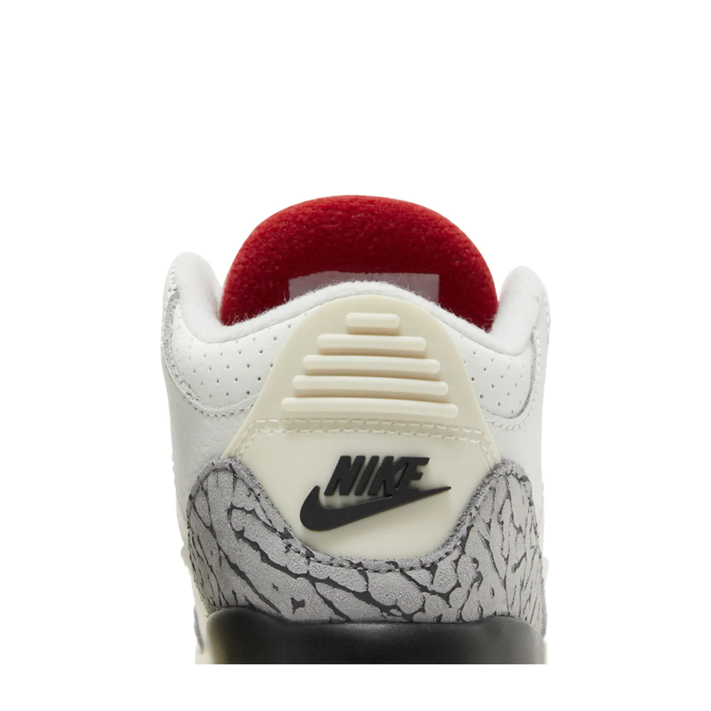 Air Jordan 3 Retro (TD) 'White Cement Reimagined' sneaker, alternate view 7