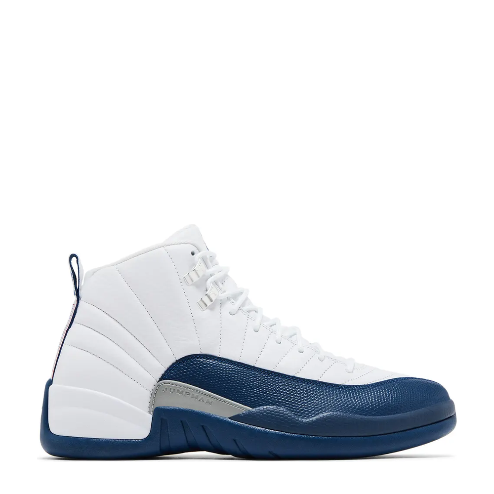 Air Jordan 12 Retro 'French Blue' sneaker, side view