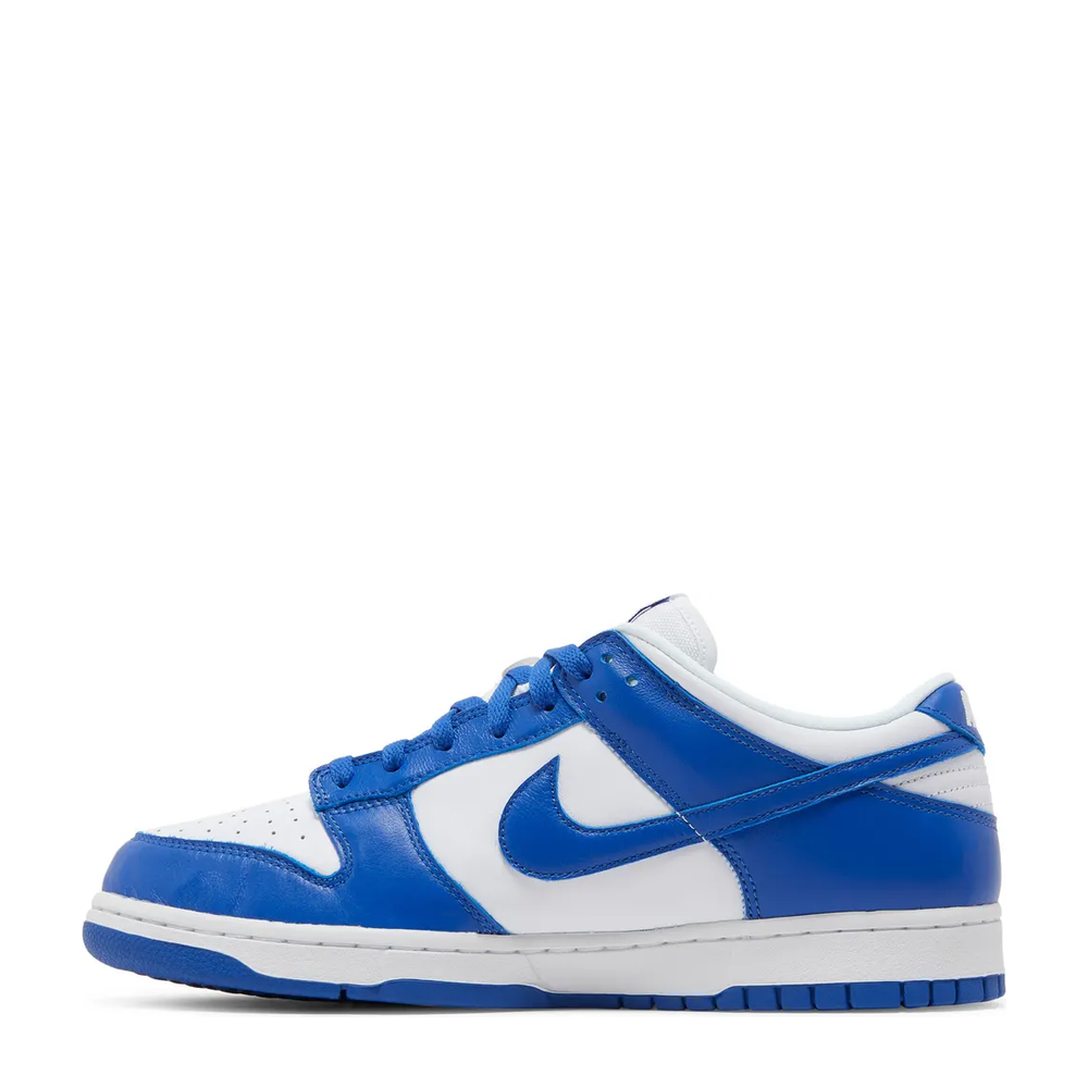 Nike Dunk Low SP 'Kentucky White Varsity Royal' sneaker, alternate view 6