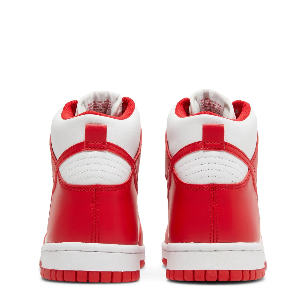 Nike Dunk High (GS) 'White University' sneaker, alternate view 6