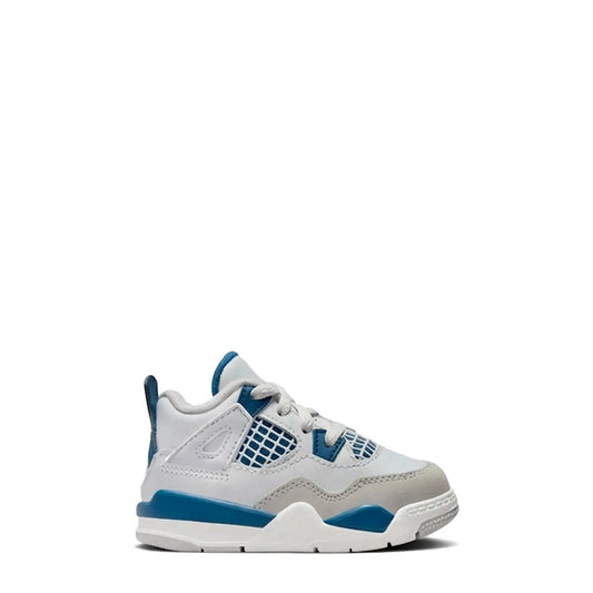 Air Jordan 4 (TD) 'Off-White Military Blue' - 55% Scale - Angle 2