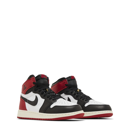 Air Jordan 1 Retro High OG (GS) 'Black Toe Reimagined' sneaker, alternate view 11