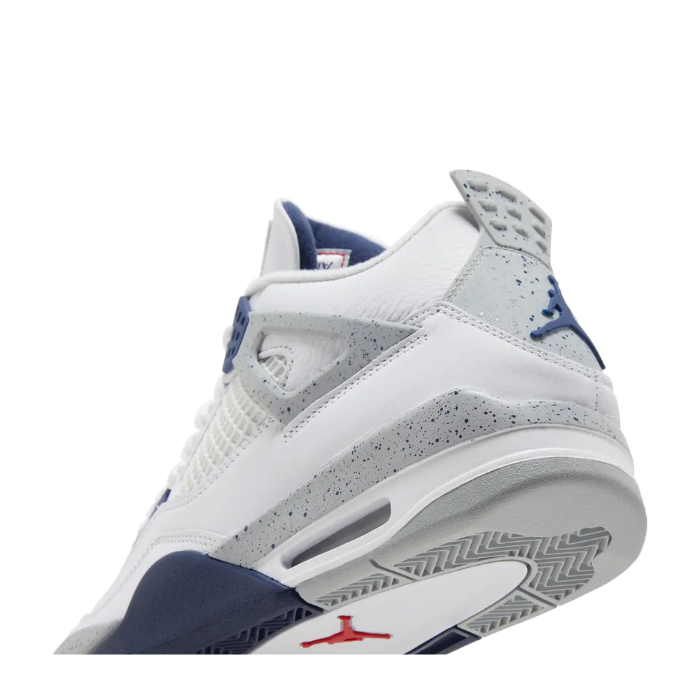 Air Jordan 4 Retro 'Midnight Navy' sneaker, alternate view 12