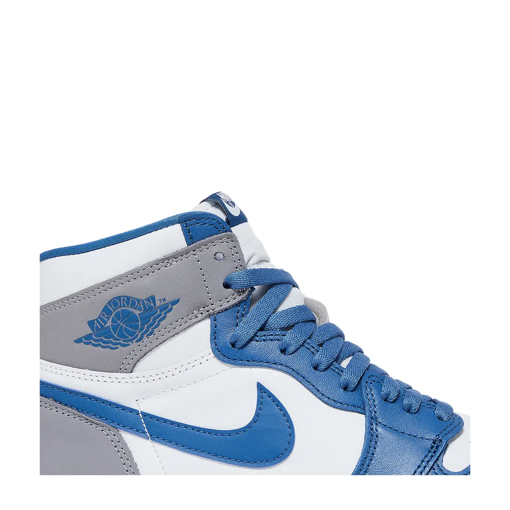 Air Jordan 1 Retro High OG 'True Blue' sneaker, alternate view 5
