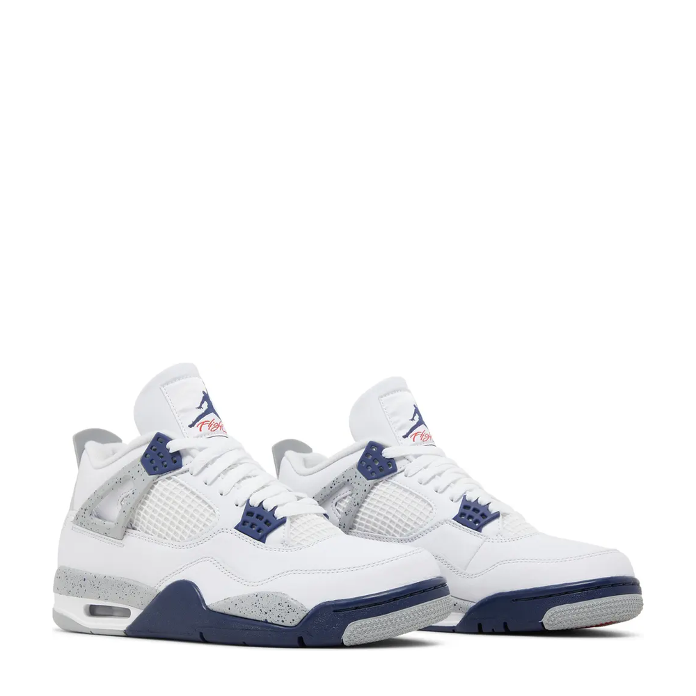 Air Jordan 4 Retro 'Midnight Navy' sneaker, alternate view 10