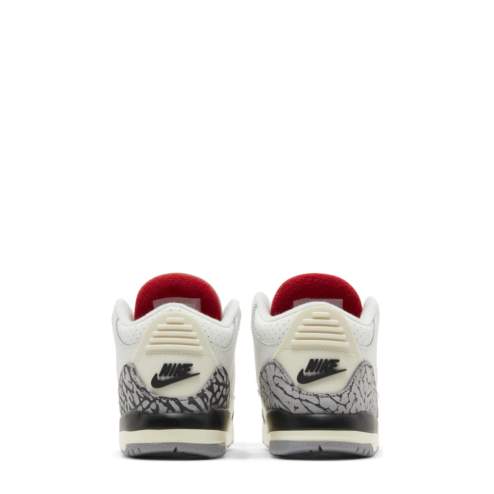 Air Jordan 3 Retro (TD) 'White Cement Reimagined' sneaker, alternate view 6