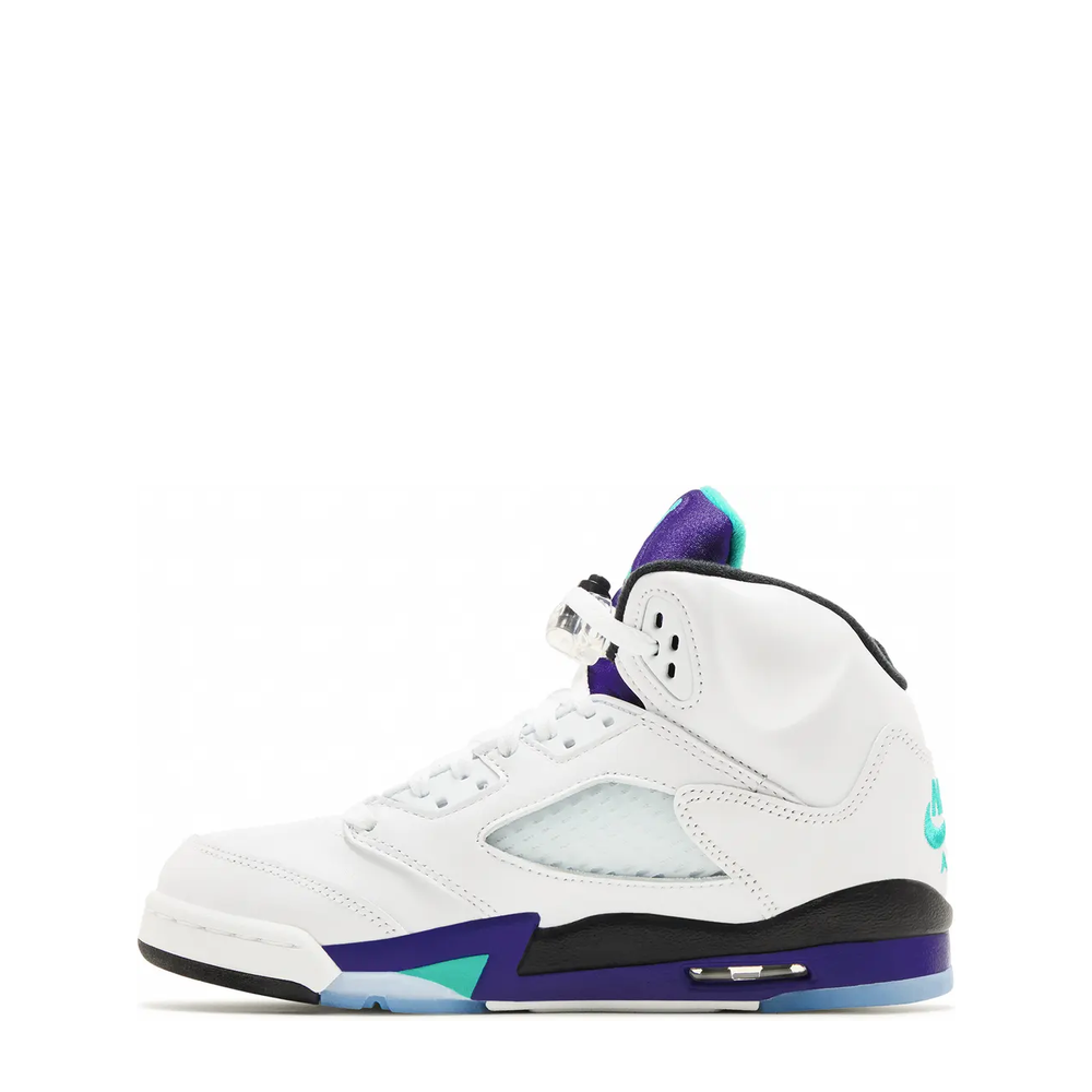 Air Jordan 5 Retro (GS) 'Grape' sneaker, alternate view 5