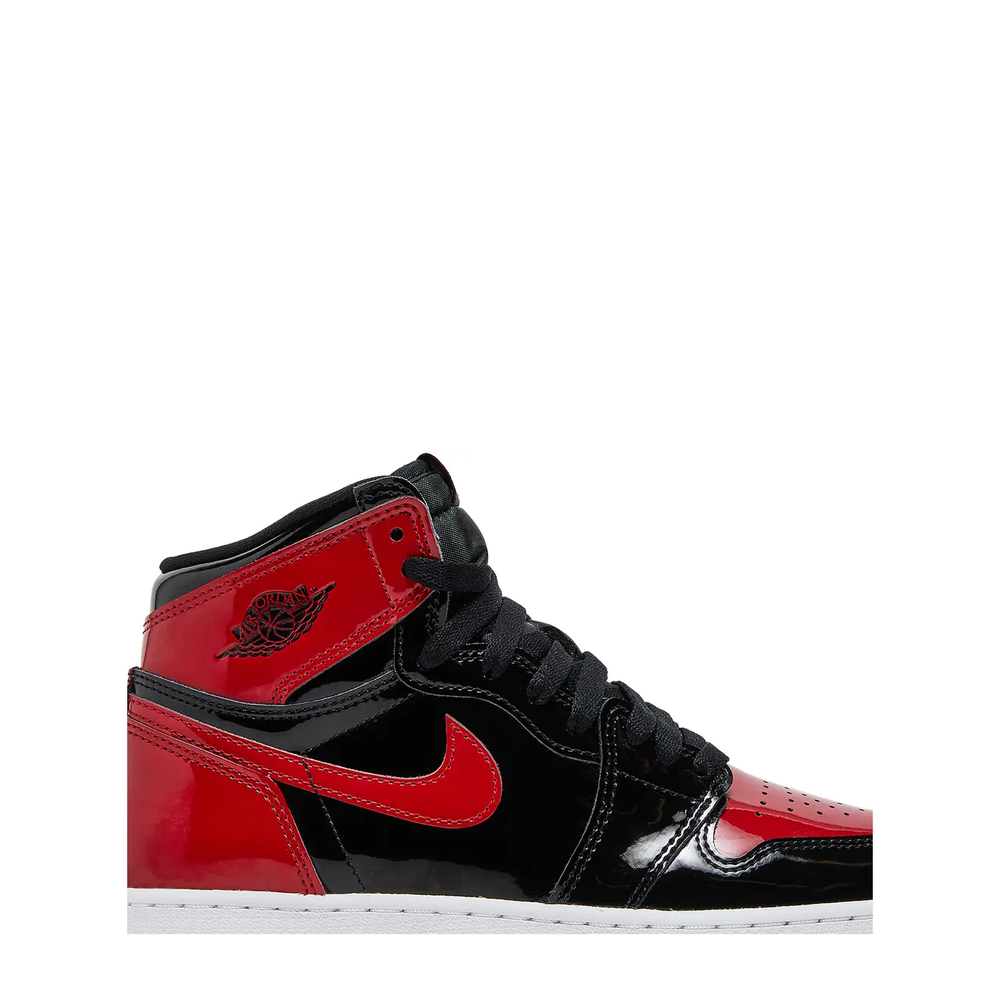 Air Jordan 1 Retro High OG (GS) 'Black Varsity Red White' sneaker, alternate view 5