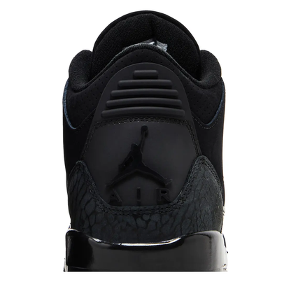 Air Jordan 3 Retro (GS) 'Black Cat' sneaker, alternate view 8